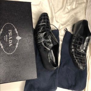 Prada Dress Leather Cheetah